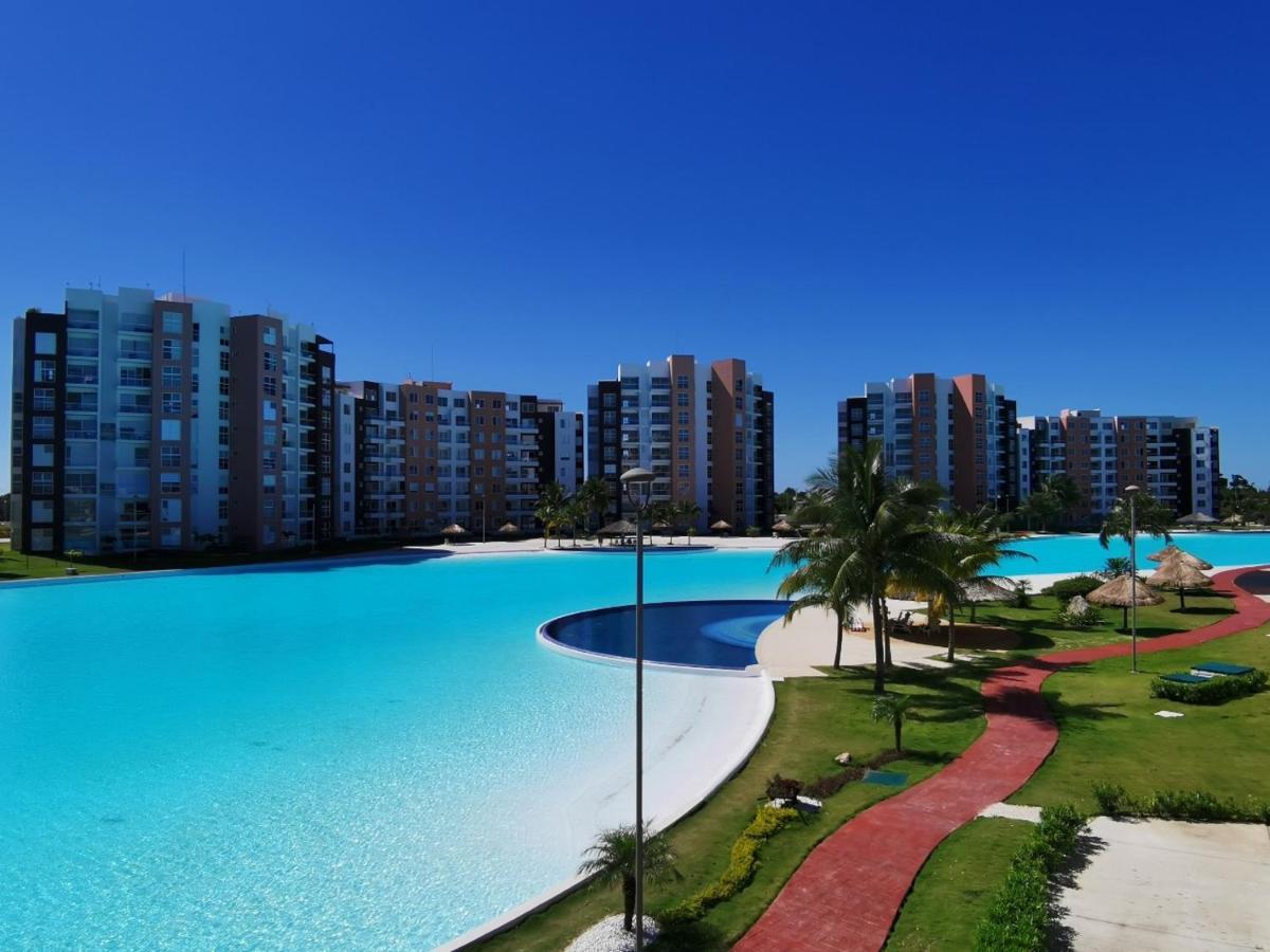 Hermoso Departamento En Dreams Lagoons Cancún Zewnętrze zdjęcie