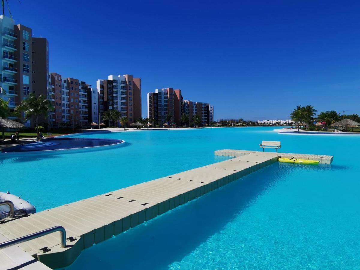 Hermoso Departamento En Dreams Lagoons Cancún Zewnętrze zdjęcie